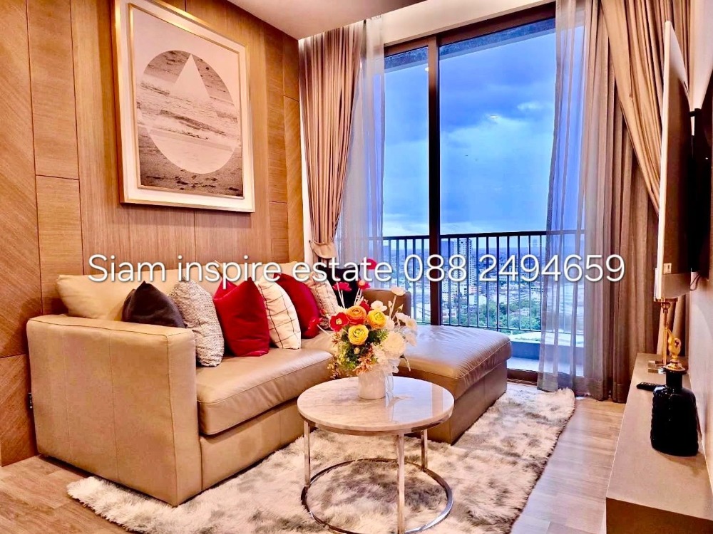 For SaleCondoSilom, Saladaeng, Bangrak : Luxury condo for sale located sathorn Bangkok - The Room Sathorn-St.Louis  - 2 bedrooms 2 bathrooms