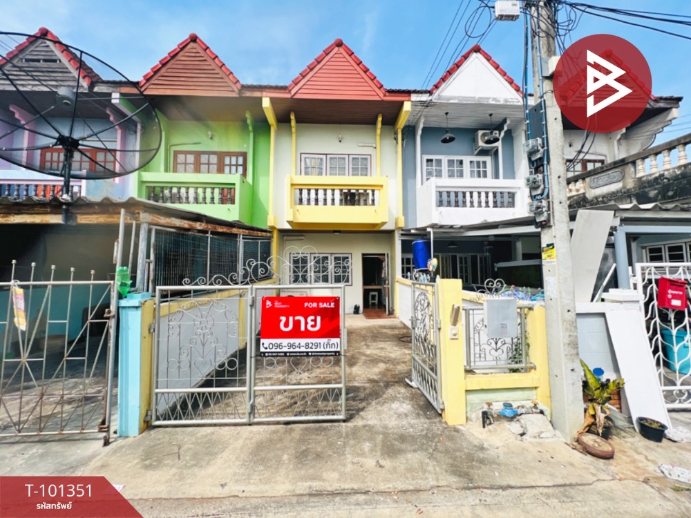 For SaleTownhouseSamut Songkhram : Townhouse for sale, area 20.4 square wah, Mae Klong, Samut Songkhram