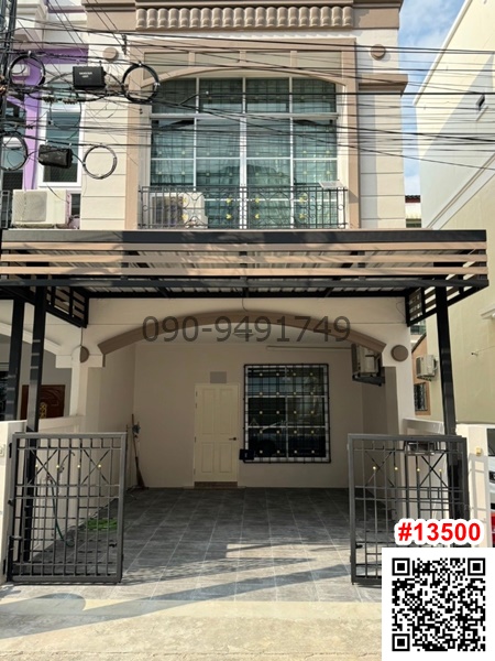 For RentTownhouseChokchai 4, Ladprao 71, Ladprao 48, : House for rent in the middle of the city, Chok Chai 4, near MRT Chok Chai 4 station