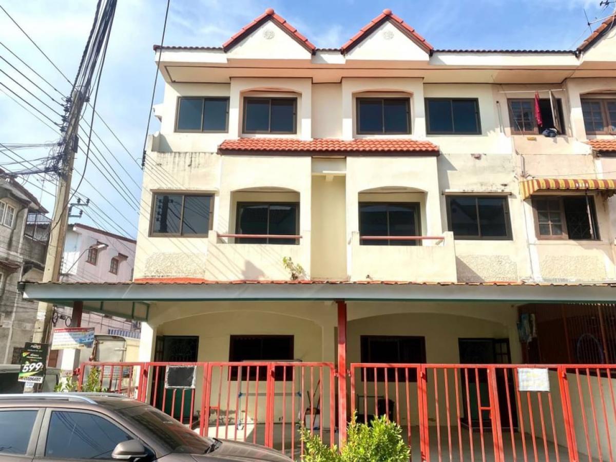 For SaleTownhouseBang kae, Phetkasem : Townhouse for sale, 3 floors, Suk San Village 6, Kanchana-Bang Khae 📍