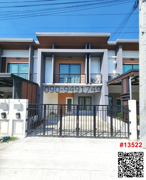 For RentTownhouseNonthaburi, Bang Yai, Bangbuathong : For rent: 2-storey townhouse, Natura Trend, Ratchaphruek-Ratchaphruek, near MRT Bang Phlu Station