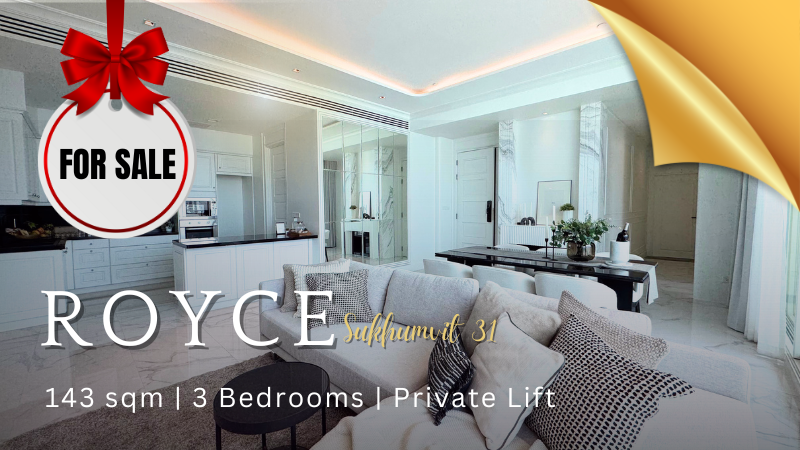 For SaleCondoSukhumvit, Asoke, Thonglor : ✨ Newly Renovated Luxury Condo for Sale @ Royce Private Residences, Sukhumvit 31 ✨