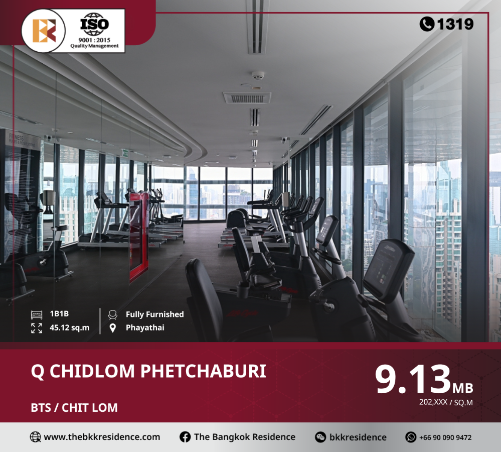 For SaleCondoRatchathewi,Phayathai : Great value price: q chidlom phetchaburi near bts chit lom