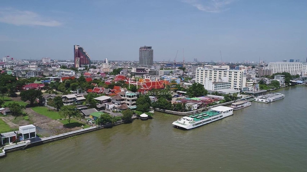 For SaleLandPinklao, Charansanitwong : Land Charan Sanit Wong 52 next to the Chao Phraya River / (SALE) STONE855