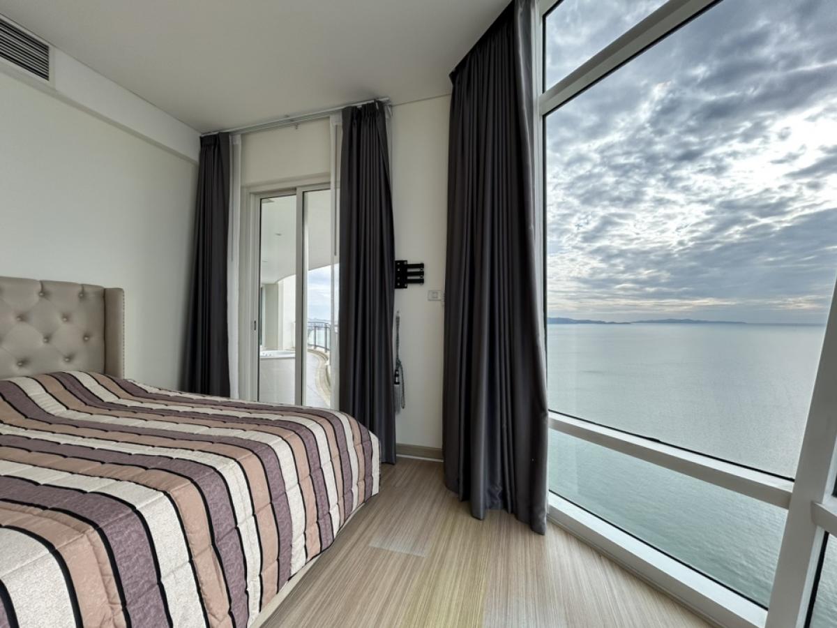 ให้เช่าคอนโดพัทยา บางแสน ชลบุรี สัตหีบ : 3Bedroom Beachfront Panoramic Sea View