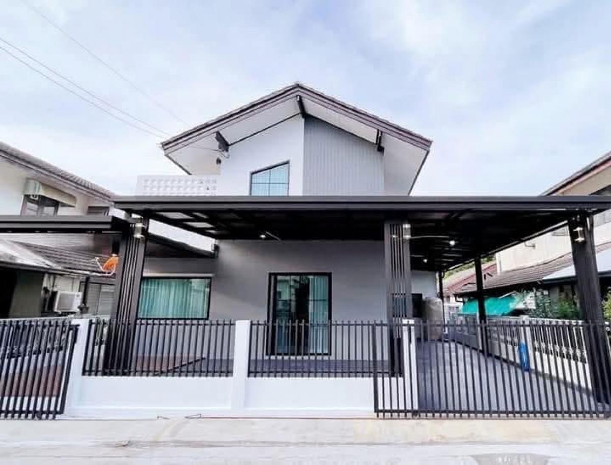 For SaleHouseVipawadee, Don Mueang, Lak Si : For Sale - 2-storey detached house, newly renovated, outside the project, close to the city but quiet 💛 #Detached house Phahon Yothin 64