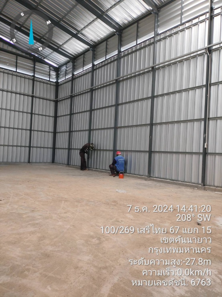 For RentWarehouseSeri Thai, Ramkhamhaeng Nida : Warehouse for rent, area  450 sq.m