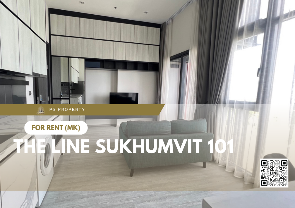 ให้เช่าคอนโดอ่อนนุช อุดมสุข : ให้เช่า ✨ THE LINE Sukhumvit 101 ✨ เฟอร์นิเจอร์ และ เครื่องใช้ไฟฟ้าครบ ใกล้ BTS ปุณณวิถี