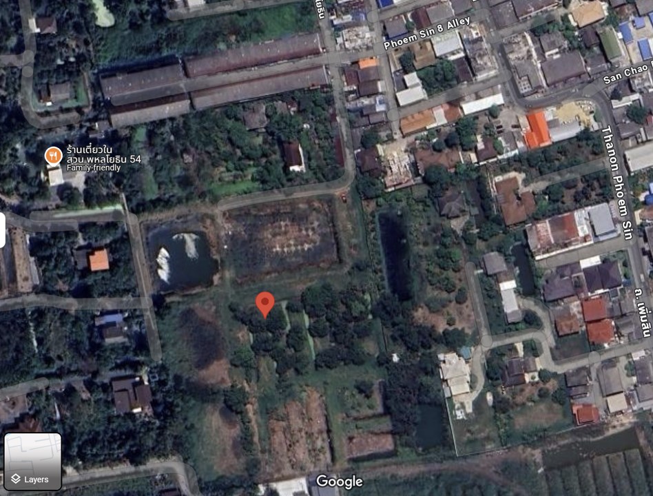 For SaleLandNawamin, Ramindra : LAND FOR SALE: Soi PHOEM SIN 8 (Phaholyothin 54/1)  Near BTS Saphan Mai