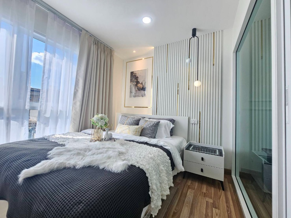 For SaleCondoOnnut, Udomsuk : Condo for sale, beautiful room, lots of free gifts, Regent Orchid Sukhumvit 101, near Punnawithi BTS station