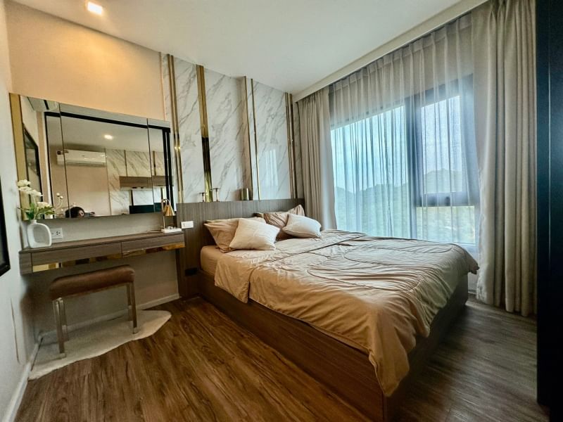 For RentCondoSriracha Laem Chabang Ban Bueng : Good price condo, fully furnished, ready to move in at this price, condo for rent in Sriracha