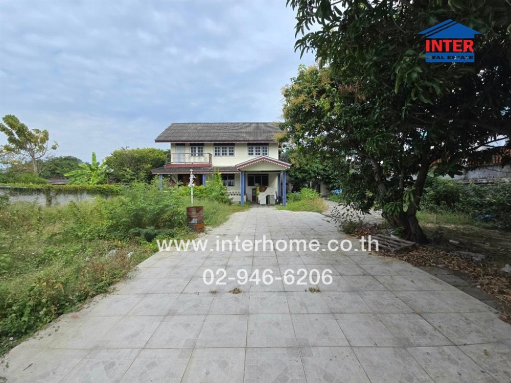 For SaleLandRamkhamhaeng, Hua Mak : Vacant land 293 sq.w. Land with 3 houses, Soi Ratchadaphisek 24, Ramkhamhaeng Road, Ratchadaphisek Road, Saphan Sung District, Bangkok