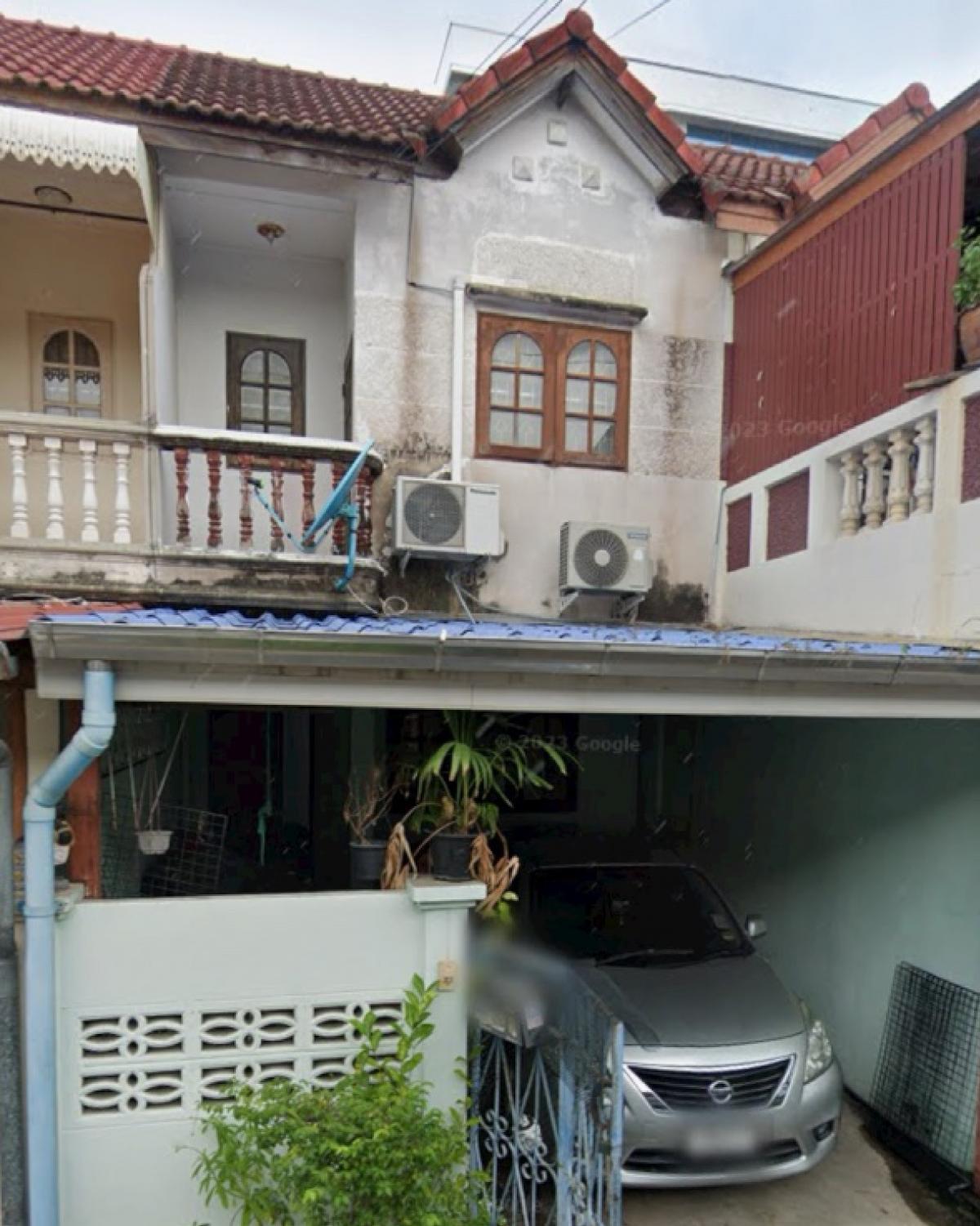 For SaleTownhouseMin Buri, Romklao : Townhouse for sale, 2 floors, area 20.6 square wah, Pichet Village, Rom Klao Soi 2, Min Buri, Bangkok (Owner selling)