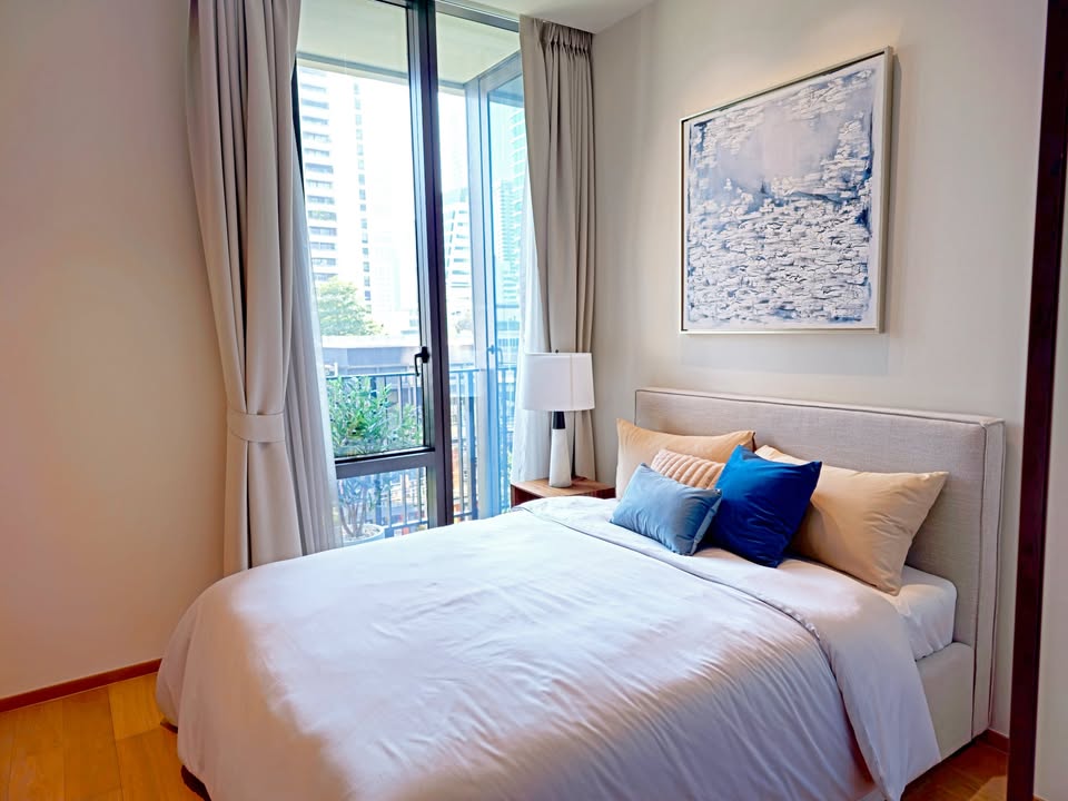 For RentCondoWitthayu, Chidlom, Langsuan, Ploenchit : Condo 28 Chidlom, beautiful room, fully furnished, ready to rent