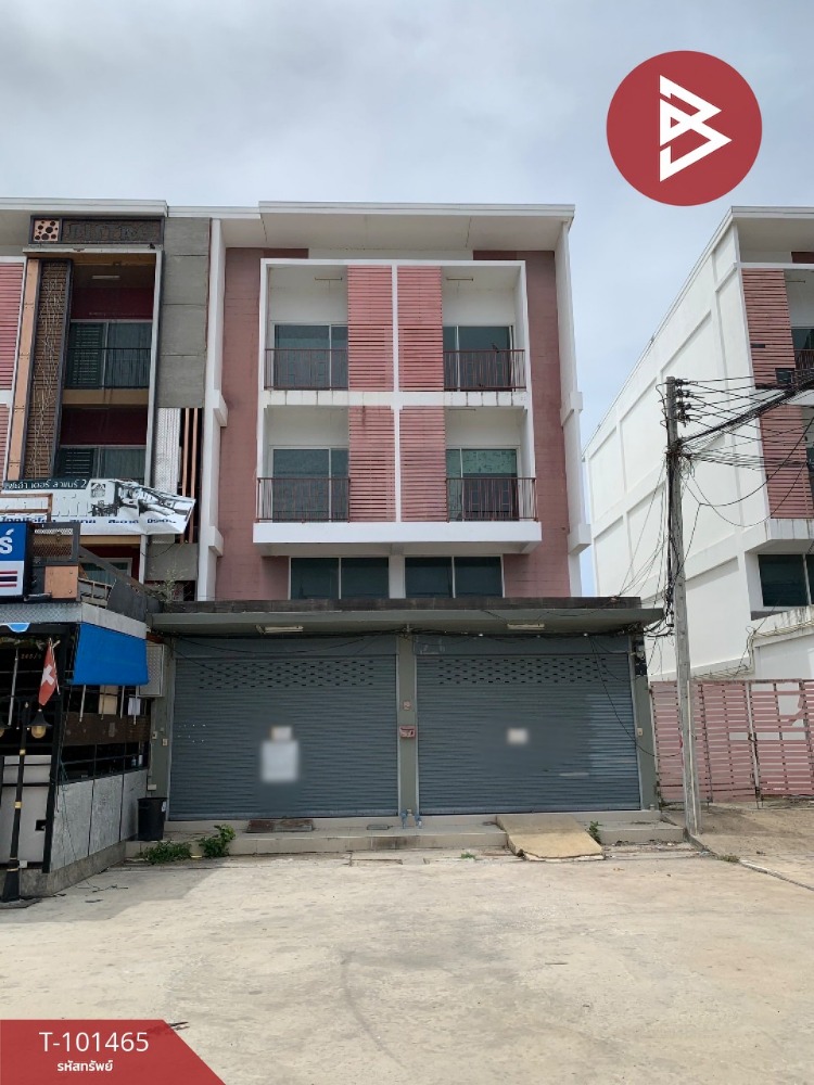 For SaleShop HouseCha-am Phetchaburi : Commercial building for sale, 2 units, area 53 sq m, Cha-am, Phetchaburi