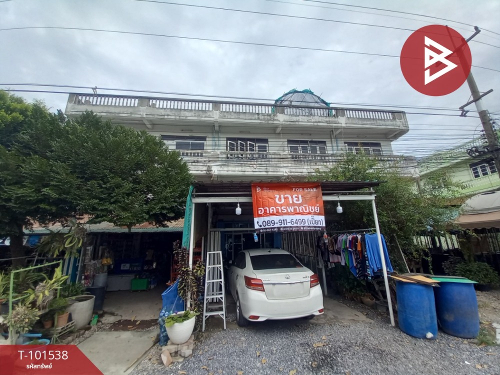 For SaleShop HouseKanchanaburi : Commercial building for sale, 2 floors, Saeng Chuto Road (Old Line), area 20.4 sq m, Tha Muang, Kanchanaburi