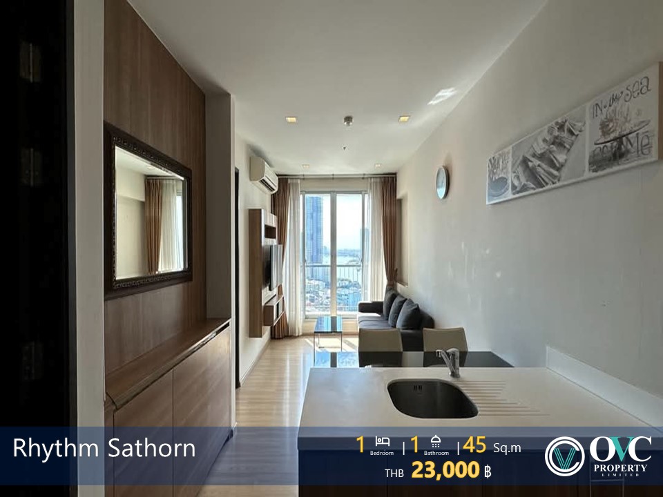 ให้เช่าคอนโดสาทร นราธิวาส : Ready for rent @Rhythm Sathorn