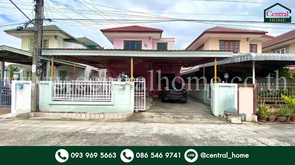 For SaleHousePhutthamonthon, Salaya : Single house, Village Chonchuen 1, Soi Thawi Watthana 9, ready to move in, cheap price