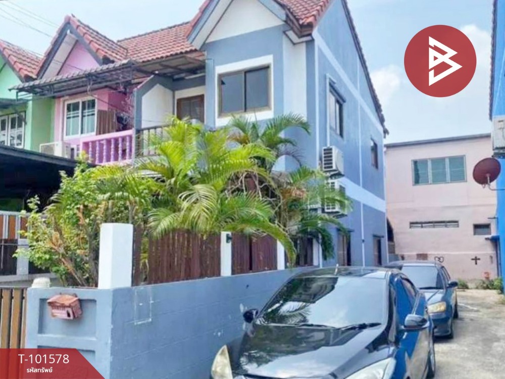 For SaleTownhouseMin Buri, Romklao : Townhouse for sale, area 17 square wah, Khlong Sam Wa, Bangkok