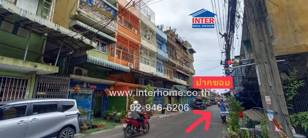 For SaleShop HouseRama 2, Bang Khun Thian : Commercial building, 3.5 floors, 16 sq m. Commercial building, Soi Phra Ram 2, Soi 11, Phra Ram 2 Road, Suksawat Road, Bang Khun Thian District, Bangkok