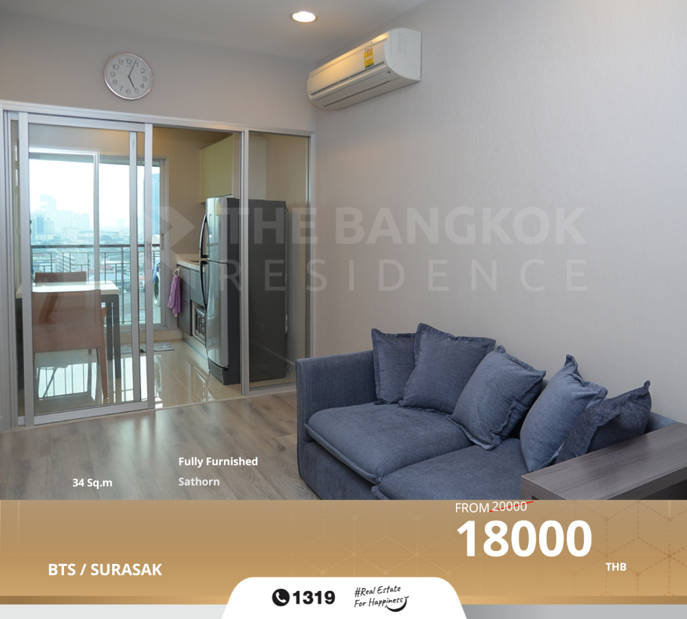 For RentCondoSathorn, Narathiwat : Lowest price: centric sathorn-st.louis, near bts surasak