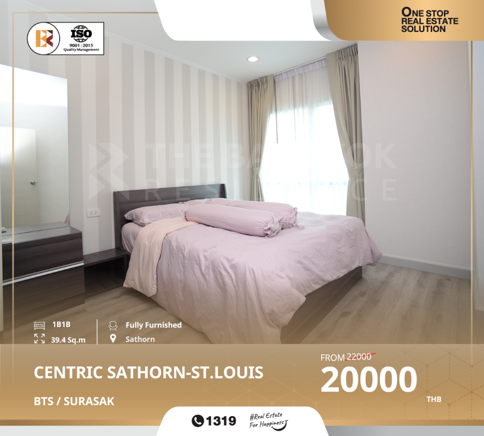 For RentCondoSathorn, Narathiwat : Great rental deal: centric sathorn-st.louis, near bts surasak