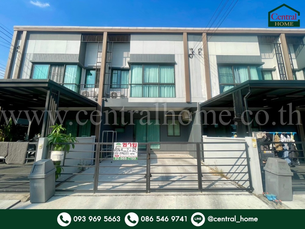 For SaleTownhouseNawamin, Ramindra : Townhome Pleno Phahon Yothin 54/1, cheapest in the project