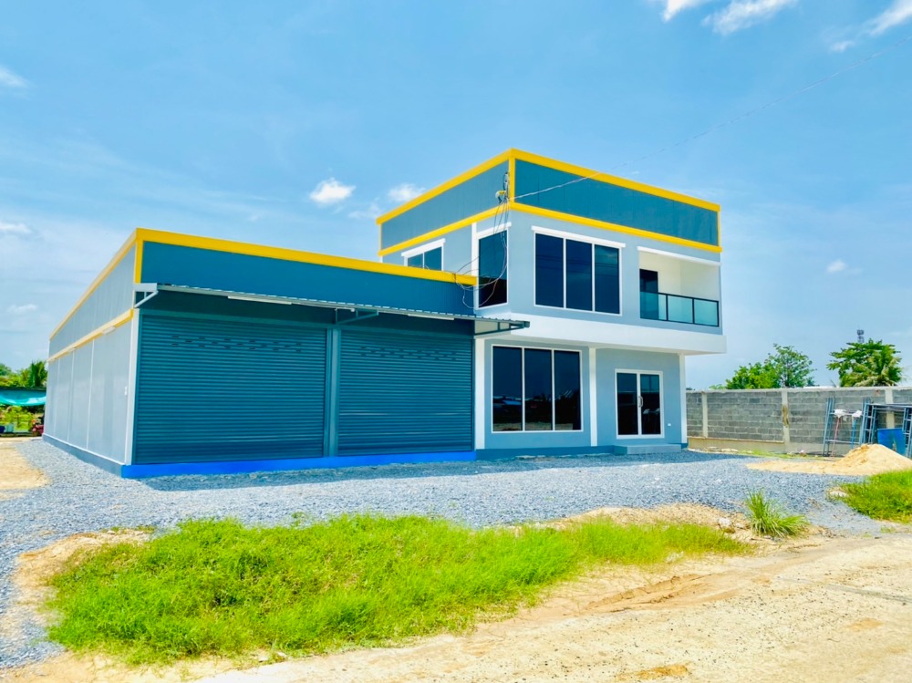 For SaleWarehouseNonthaburi, Bang Yai, Bangbuathong : Empty land, filled in + new factory, warehouse