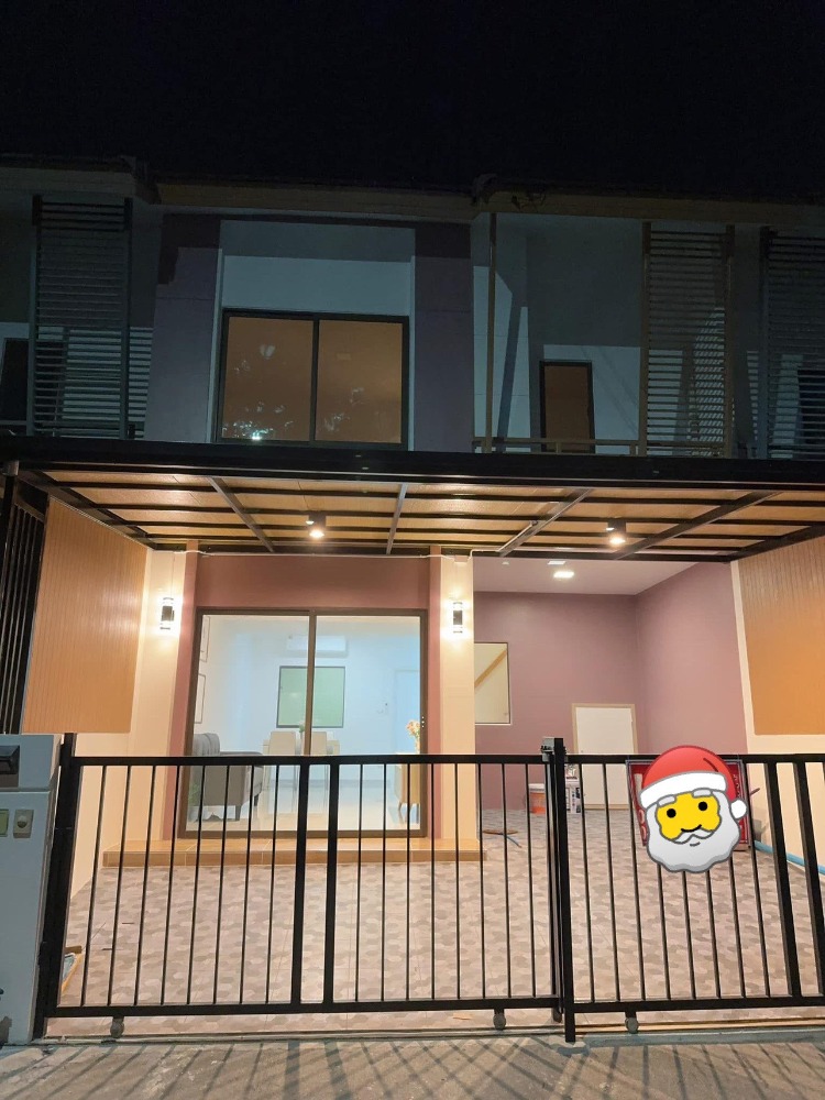 For RentTownhousePathum Thani,Rangsit, Thammasat : #Townhouse for rent, 2 floors, Pruksa Prime Village 115, along Khlong 3, has 3 bedrooms, 2 bathrooms, new house, 1st hand, with furniture and electrical appliances, convenient transportation, entering and exiting via Khlong 3 Road