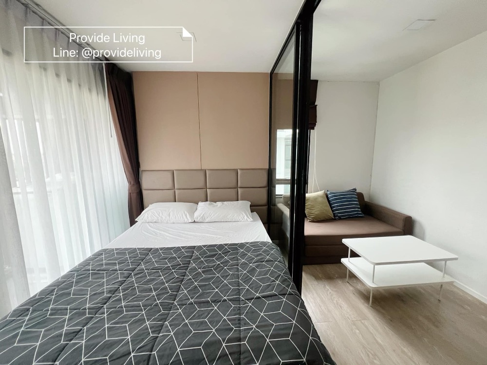 For RentCondoPathum Thani,Rangsit, Thammasat : ✨Provide Living✨ For rent Kave Town Space 25 sq m. Building D, 7th floor 📞PCat 0917503016 #Beautiful rooms, every room has been selected💓