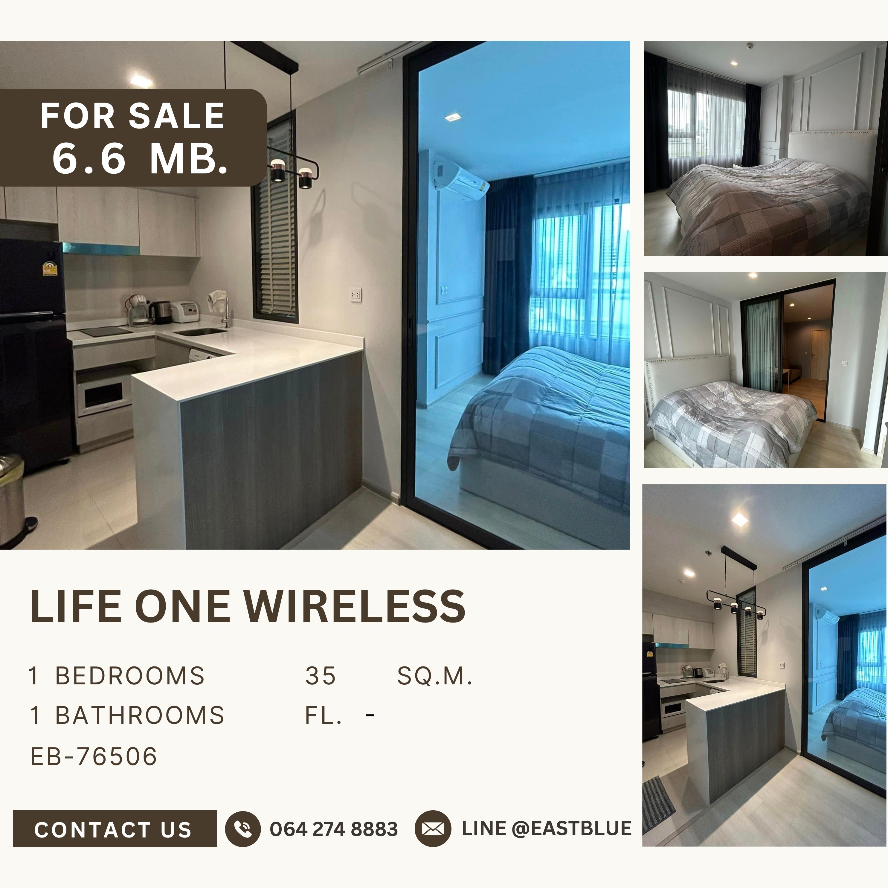 For SaleCondoWitthayu, Chidlom, Langsuan, Ploenchit : Beautiful room, high floor, just right, full common area, on Witthayu Road, near BTS Chidlom, this price is only within 2024.