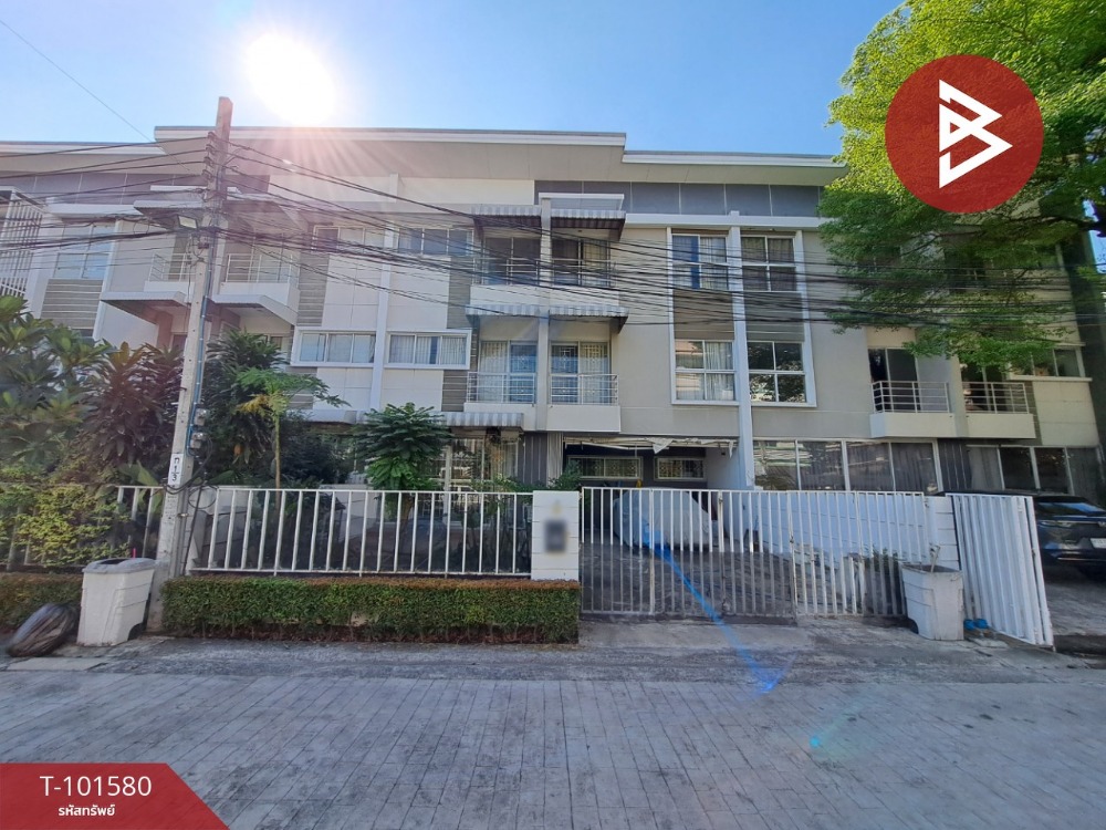 For SaleTownhomeWitthayu, Chidlom, Langsuan, Ploenchit : Townhouse for sale, The Estate Village Srinakarin 1 (The Estate Srinakarin1), Suan Luang, Bangkok