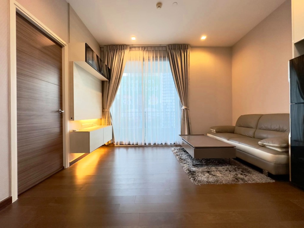 For SaleCondoRama9, Petchburi, RCA : Property code Bh0667 Q Asoke, room size 38.69 sq m., 1 bedroom, 1 bathroom, 18th floor