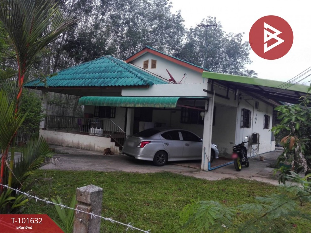 For SaleHouseHatyai Songkhla : Single house for sale with land, area 3 ngan 52 sq m, Khlong Hoi Khong, Songkhla