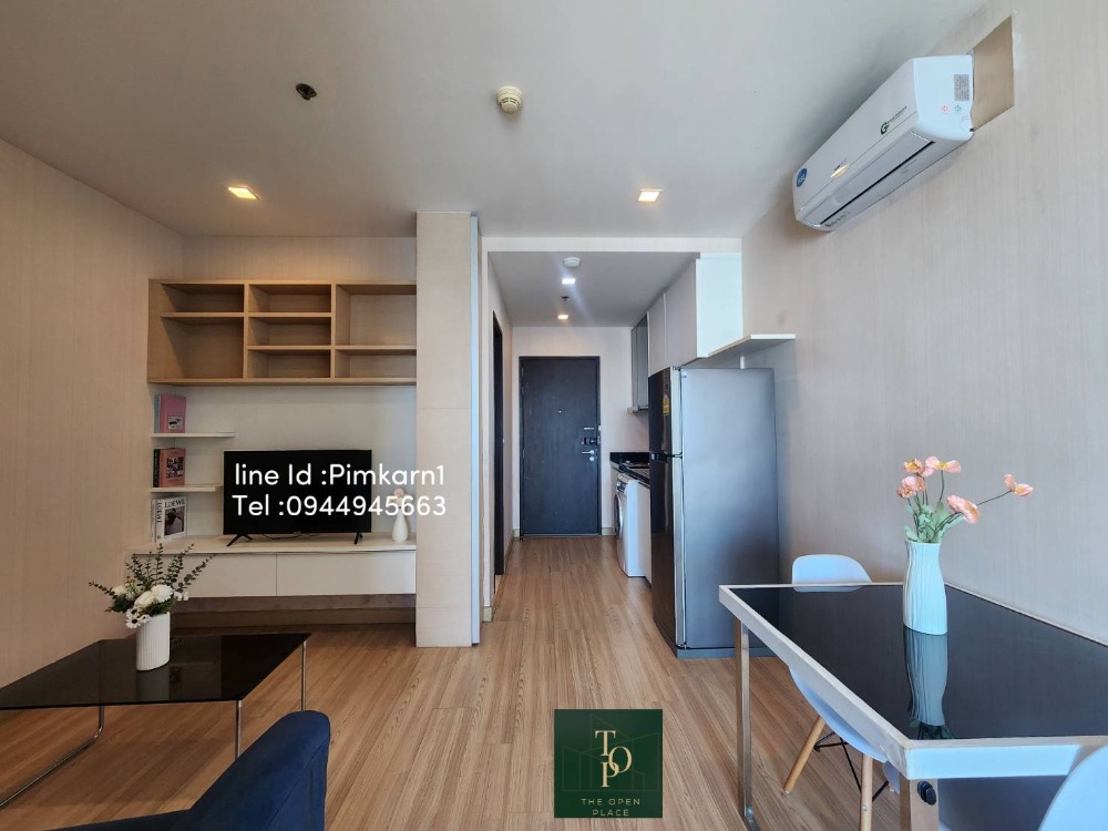 ให้เช่าคอนโดอ่อนนุช อุดมสุข : Sky Walk Residences <<1 Bedroom For Rent>> 📍Location: 300m. to BTS Phra Khanong :Fully Furnished