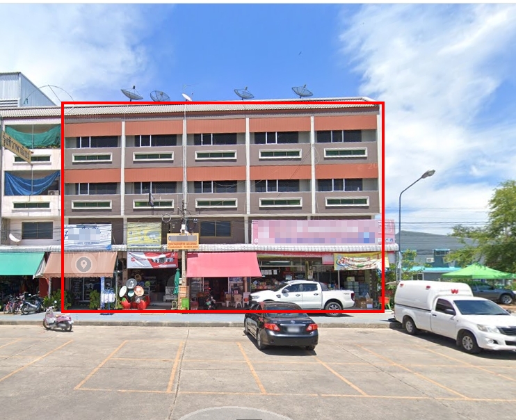 For SaleShophouseCha-am Phetchaburi : Commercial building for sale in the Cha-am Municipality LF Market