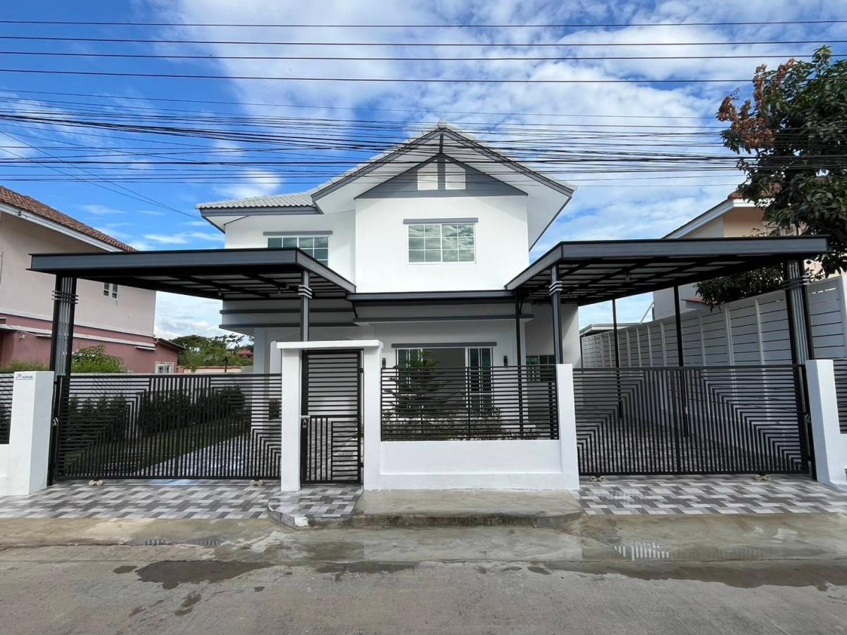 For SaleHouseMin Buri, Romklao : 2-storey detached house, Casalina Village 2, Nimit Mai 20, newly renovated, ready to move in, near Min Buri, Hathai Rat, along Khlong Song, Lam Luk Ka and near Sai Mai