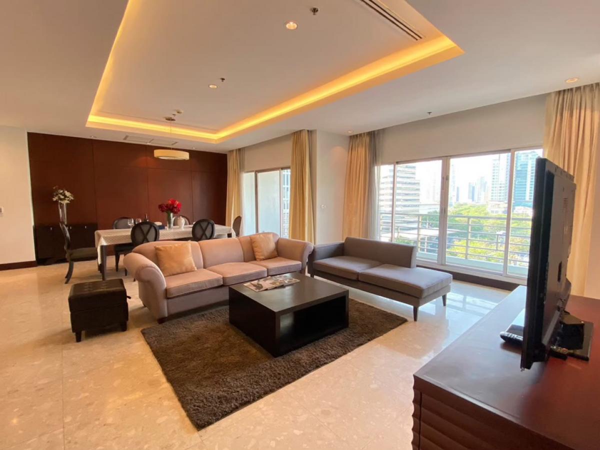 ให้เช่าคอนโดวิทยุ ชิดลม หลังสวน : ให้เช่าคอนโด🔥Royal Residence Park🔥ชั้น8🔥230ตรม🔥3Bed🔥 R1812-7