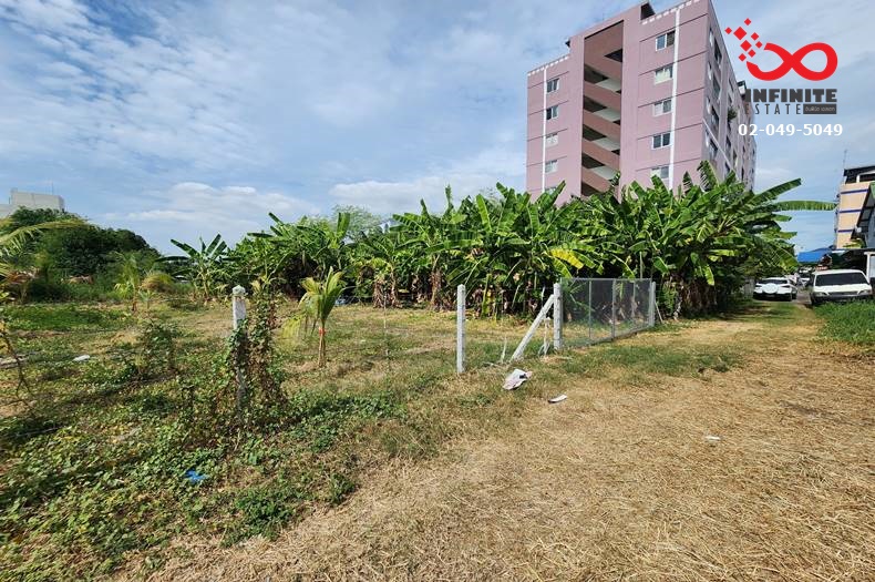 For SaleLandKasetsart, Ratchayothin : Beautiful plot of vacant land for sale, 2 ngan 94 square wa, Soi Phahonyothin 48, Intersection 2-2, Phahonyothin Road