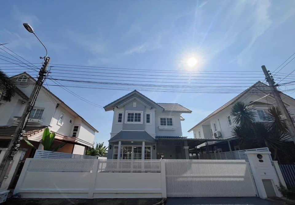 For SaleHouseNawamin, Ramindra : Single house for sale, Neighbor Home Watcharapol, 154.80 sq m., near Fashion Island