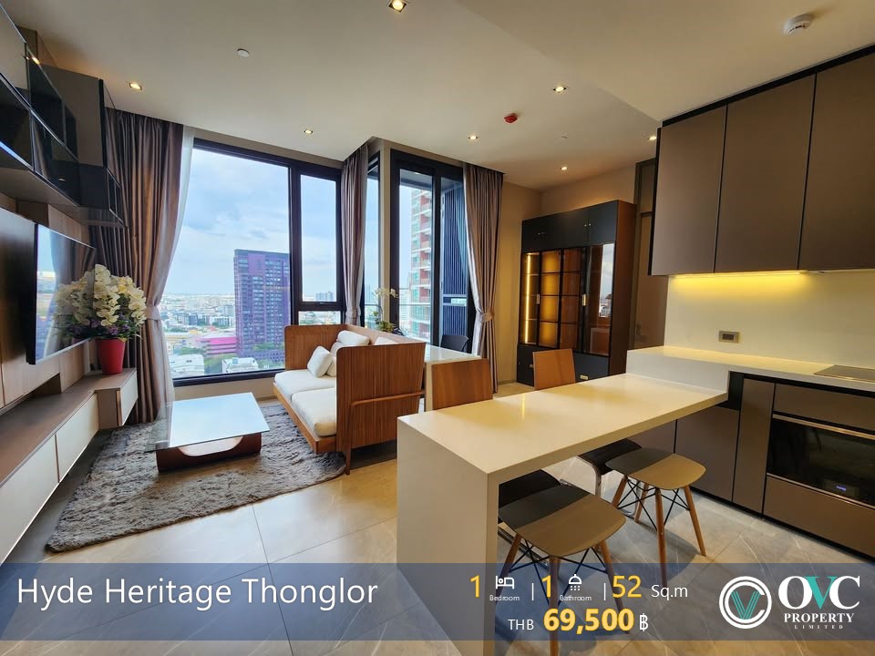 ให้เช่าคอนโดสุขุมวิท อโศก ทองหล่อ : Ready for rent @ Hyde Heritage Thonglor