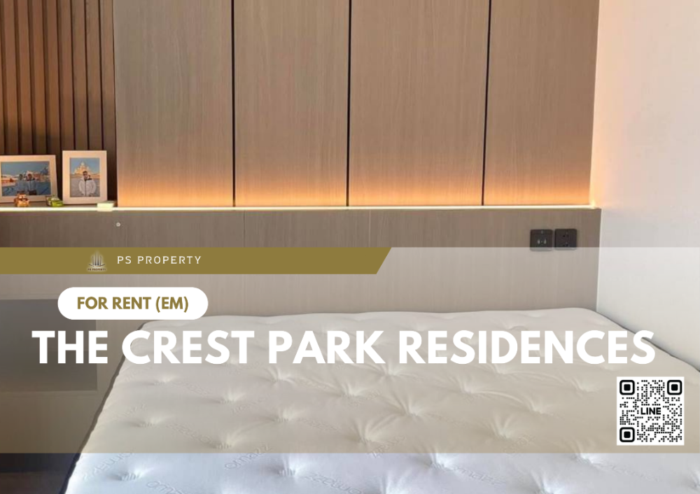 For RentCondoLadprao, Central Ladprao : For rent 📍 The Crest Park Residences 📍 Fully furnished and electrical appliances, near BTS and MRT.