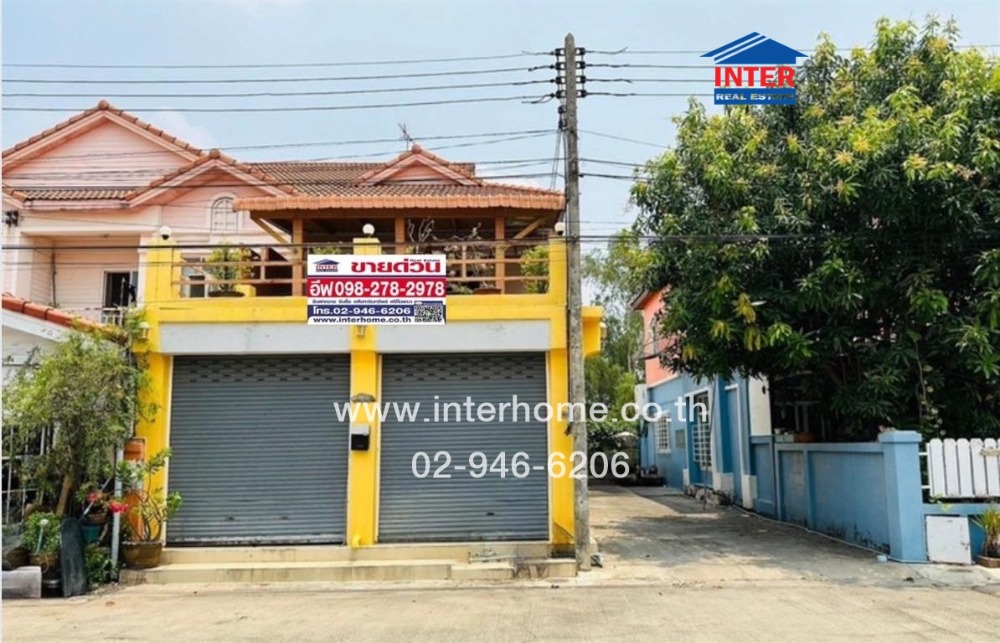 For SaleTownhousePathum Thani,Rangsit, Thammasat : 2-storey townhouse, 29.5 sq m, Petch Anan Village, Lam Luk Ka Road, Phra Ong Chao Sai Road, Khlong 4, Lam Luk Ka, Pathum Thani