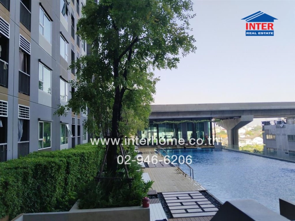 For SaleCondoBang Sue, Wong Sawang, Tao Pun : Condominium 26.12 sq.m. Aspire Ratchada-Wong Sawang, next to MRT Wong Sawang station, Bangkok-Nonthaburi Road, Wong Sawang Road, Bang Sue District, Bangkok