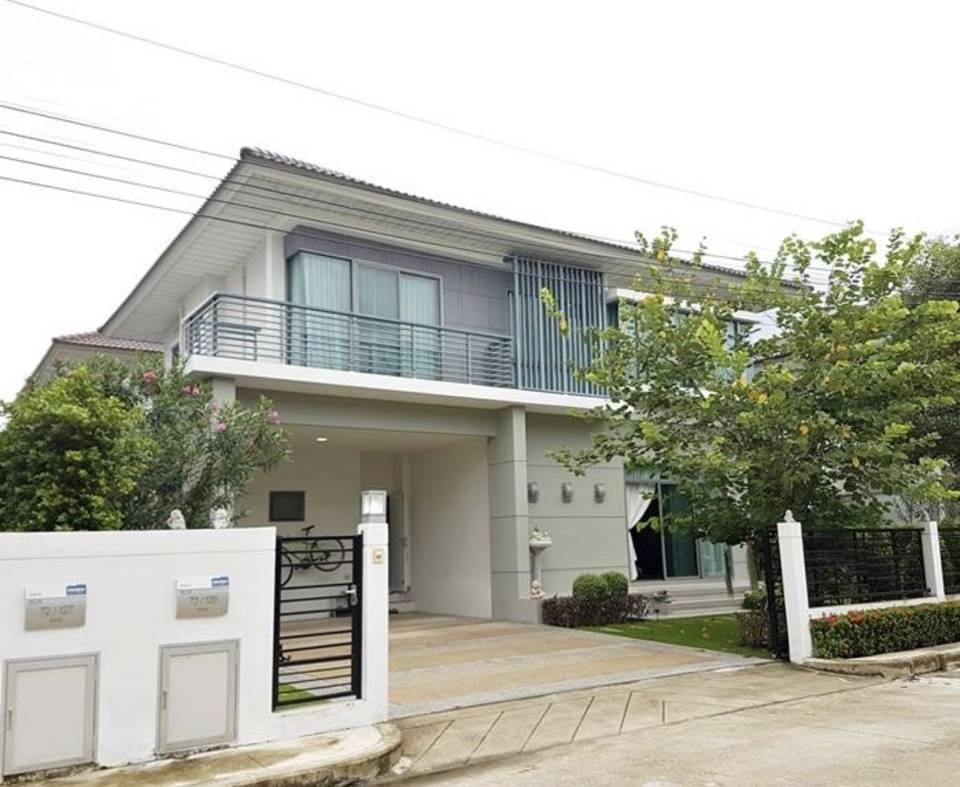 For SaleHouseRattanathibet, Sanambinna : Perfect House, Place Chaengwattana-Ratchapruek, beautiful house Waiting for you to be the owner ✨️