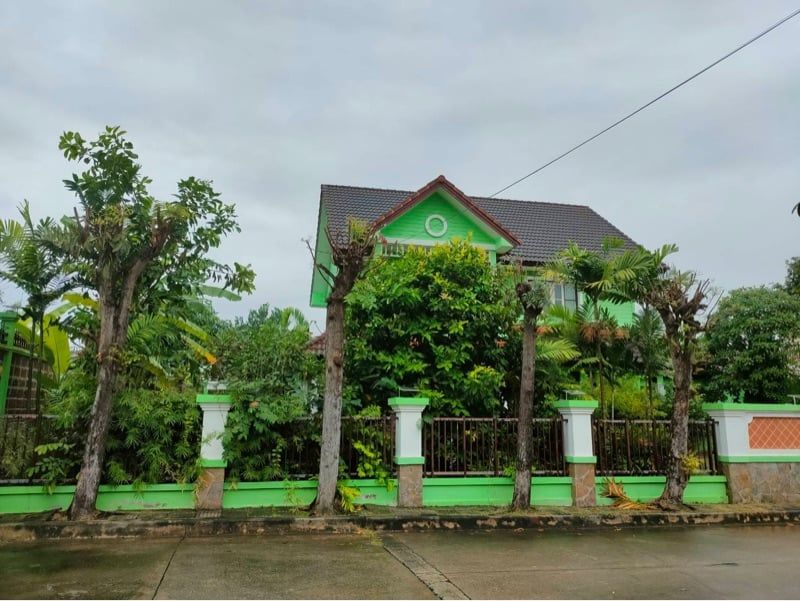 For SaleHouseBang kae, Phetkasem : Corner house, beginning of project, 120.2 sq m, 3 bedrooms, 3 bathrooms, 2-storey detached house, Lat Phrao, Phetkasem 69