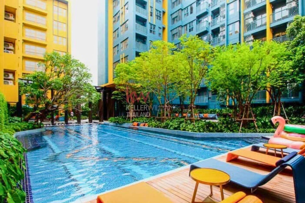 ให้เช่าคอนโดอ่อนนุช อุดมสุข : ให้เช่า The Base Sukhumvit 50 | 🛏️ 1 ห้องนอน 🛁 1 ห้องน้ำ | ชั้น5 | 💰 ราคา ฿15,500.00 | 📏 ขนาด: 32