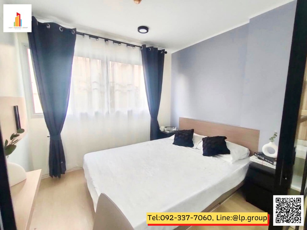 For RentCondoBang kae, Phetkasem : Room for rent, renovated and decorated "Lumpini Condo Town Bangkhae", next to MRT Bangkhae, convenient travel, fully furnished, ready to move in