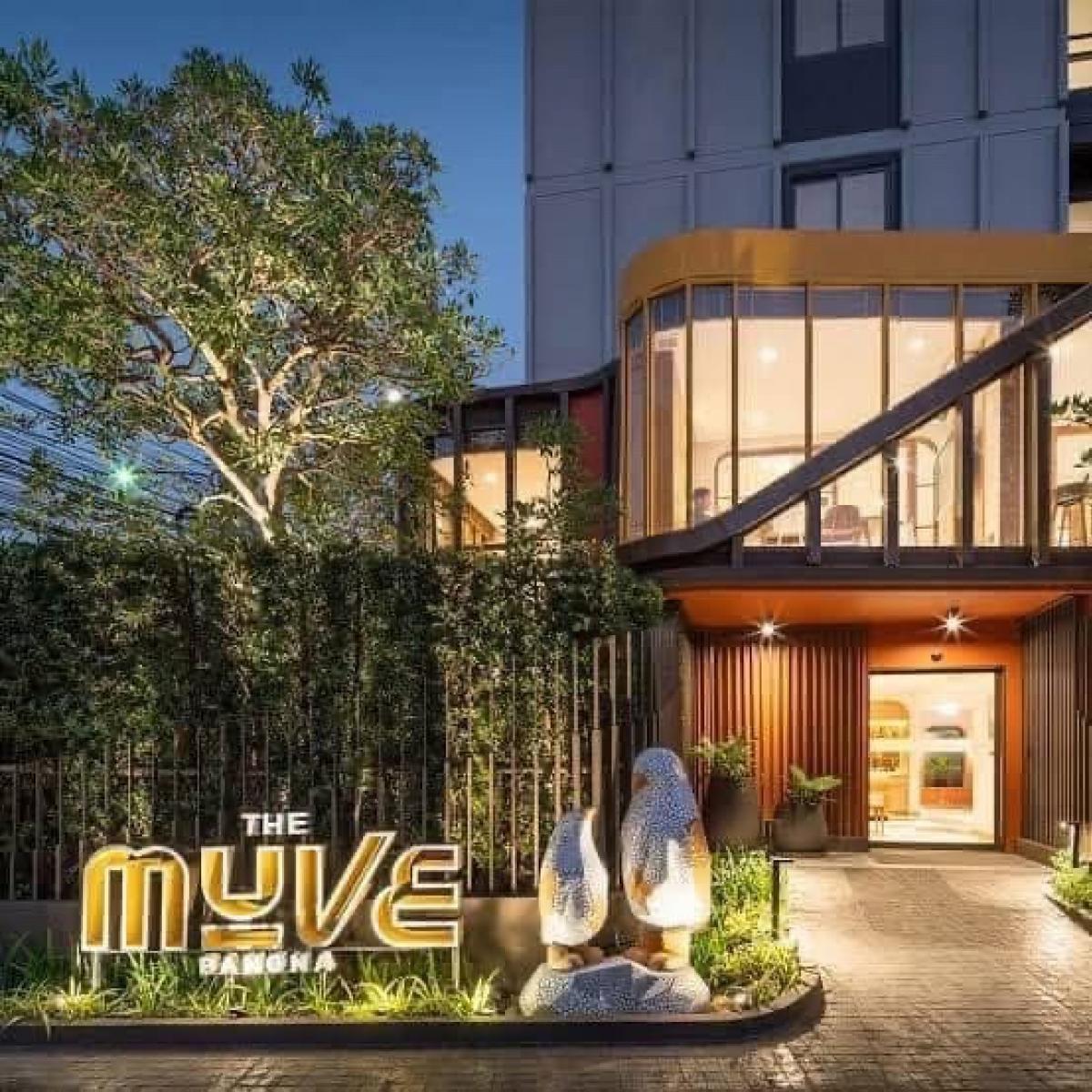 For RentCondoBangna, Bearing, Lasalle : 🚨Condo near Central Bangna, 5 minutes to | The Muve Bangna | Only 9,000 baht