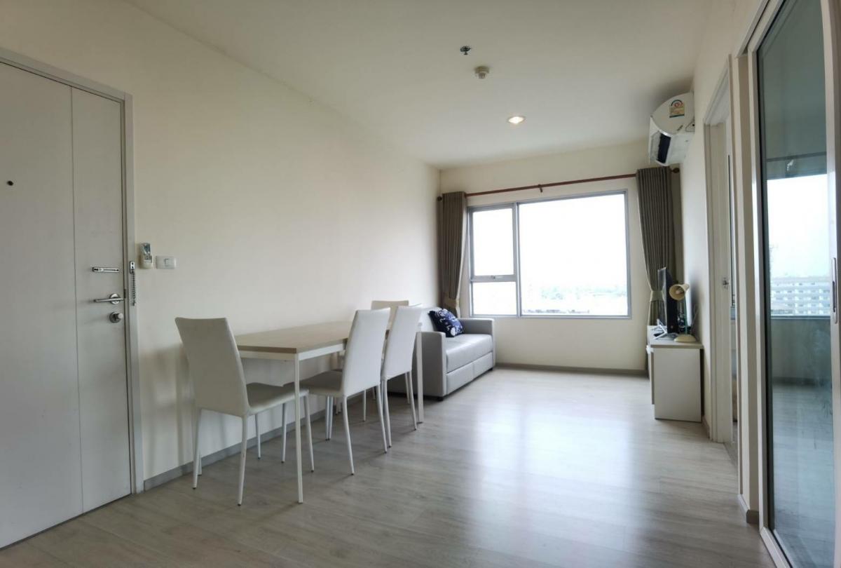 For RentCondoBang Sue, Wong Sawang, Tao Pun : For rent‼️Condo Aspire Ratchada-Wong Sawang, a condo on the main road, Bangkok-Nonthaburi Road, next to MRT Wong Sawang Intersection, 2 bedrooms, 9th floor, pool view